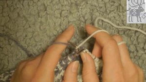 Жаккард спицами без протяжек