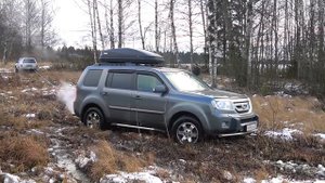 Болотный беспредел. Новый Suzuki Jimny, Honda Pilot, Mitsubishi L200, Range Rover, УАЗы Нивы и др.