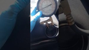 Мазда 6. Проверка давления топливного насоса. Объём 2.4.