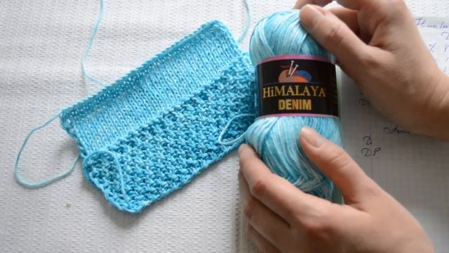 Обзор пряжи Himalaya Denim 100% cotton смотреть онлайн
