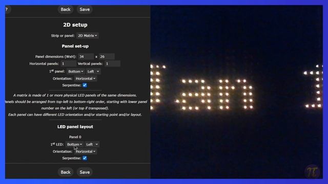 WLED Matrix and Custom Scrolling Text смотреть онлайн