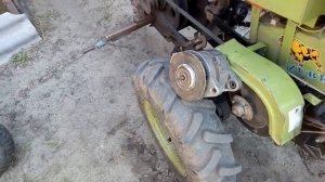 Мотоблок Зубр. Генератор