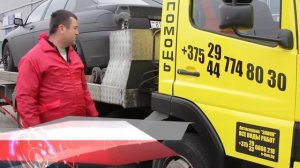 Эвакуатор со сдвижной платформой