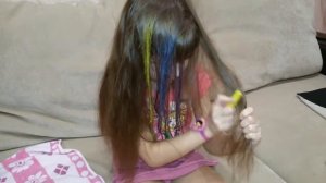 КРАСИМ ВОЛОСЫ МЕЛКАМИ  HAIR HALK [ КАК РЕНБОУ ДЭШ  Rainbow Dash [ БЬЮТИ РАЗВЛЕЧЕНИЕ