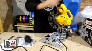 Распаковка — Торцовочная пила Калибр ПТЭ-1400/210М