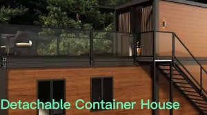 1 Bed 1 Bath 640 Sqft Modular Home Prefab Container House