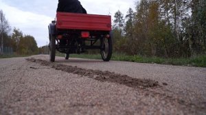 Трёхколёсный грузовой мопед ЗИД 50-02 #3/Сargo tricycle moped ZID 50-02