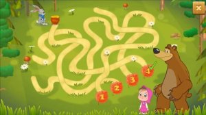 Игры с Машей и Медведем ➤ Мороженое для Друзей и Что Лишнее?