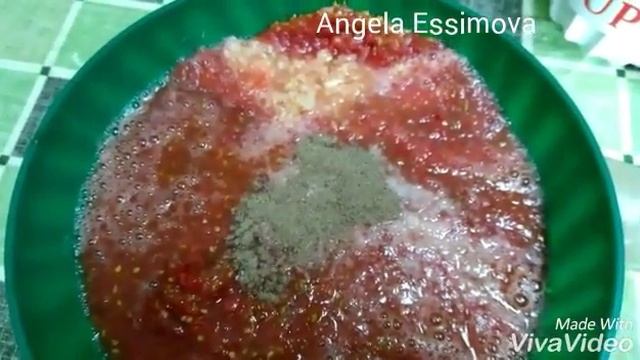 Приправа из помидор острая!