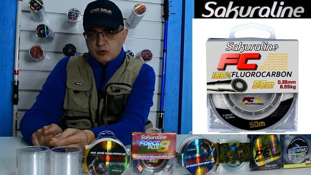 Spotbalık - Sakuraline FC %100 Fluorocarbon Misina Tanıtımı смотреть онлайн