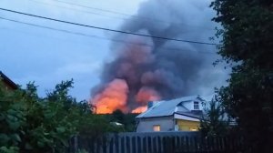 Пожар во Фрязино