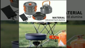 Отдых на природе кухонная посуда набор на открытом воздухе Алюминий