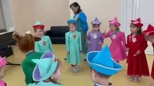 Занятие по бурятскому языку в старшей группе