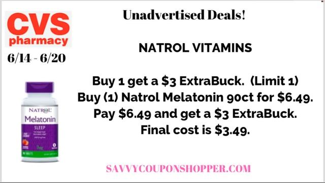 7 CVS UNADVERTISED DEALS 6/14 - 6/20 смотреть онлайн
