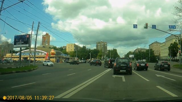 Покатушки по Москве Каширское шоссе,Нахимовский пр т,Ленинский пр кт,Поклонная гора смотреть онлайн