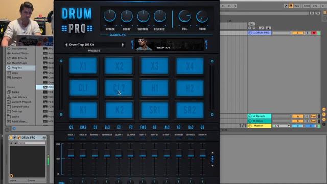 DRUM PRO - FREE Drum Machine VST Plugin
