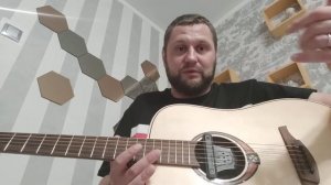 Переделал lag t88d в трансакустическую гитару