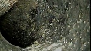 Видеодиагностика канализации - проверка после прочистки