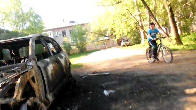 В перми сгорела машина Фольцваген смотреть онлайн