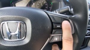 Как включить обычный круиз на Honda Accord 10