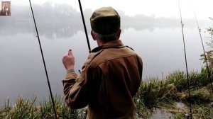 Сазан на" Соску-- Пружину" на реке.  Прикормка,самая простая