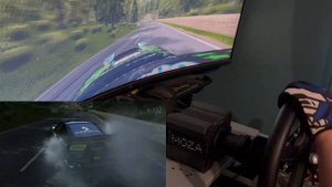 MOZA R9 Drift on Assetto Corsa