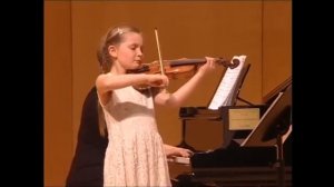 Alma Deutscher plays her own sonata (1st movement)