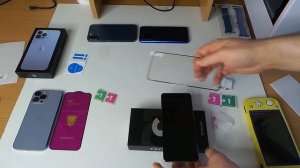 как наклеить стекло на iphone 13 PRO MaX и ОСТАТСЯ ВЖИВЫХ ???!