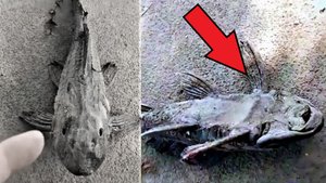 Парень нашёл высохшую рыбу и решил полить её водой! Дальше началось нечто невероятное!