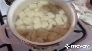 Галушки из остатков пельменного теста, наш рецепт! ☺
