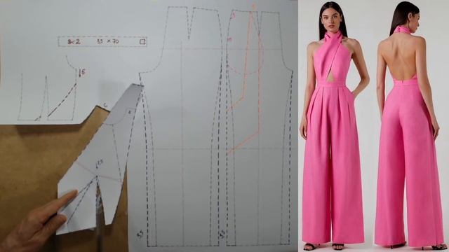 моделируем комбинезон modelado de enterizo #курсыкройкиишитья #валерийпрокудиншитьё #diseño. смотреть онлайн