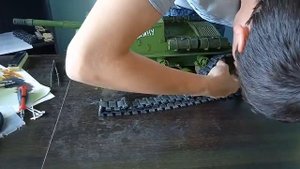 Как сделать танк ИСУ - 152. Часть 3. Как сделать танк из дерева.