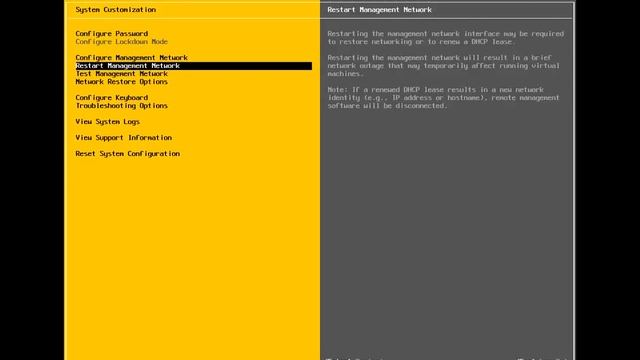 Первоначальная настройка ESXI 5 5 через локальные параметры смотреть онлайн