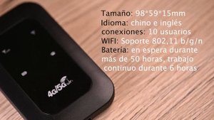 mifi router 4g portatil aliexpress h806 unboxing
