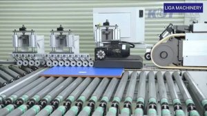 🔵Автоматическая нестинговая линия с печатью этикеток и кромкооблицовкой от KDT: NESTING LINE