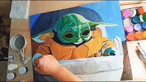 Как нарисовать Йоду из вселенной Star Wars