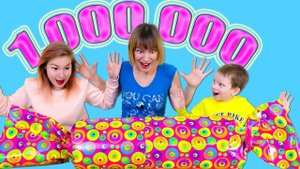 ГИГАНТСКАЯ КОНФЕТА для мамы Giant Candy