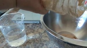 Хлеб на закваске из цельнозерновой пшеничной муки. Часть 1
