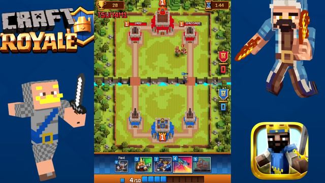 MINECRAFT + CLASH ROYALE = CRAFT ROYALE! IS THIS GAME ANY GOOD?! смотреть онлайн