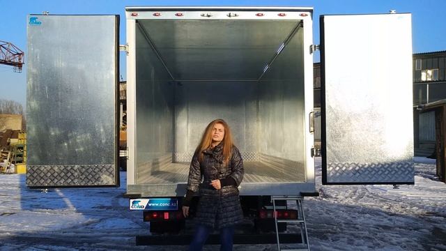 Газель Next - удлиненный изотермический фургон от COND смотреть онлайн