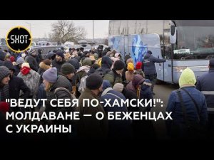 Жители Молдавии возмущены поведением украинских беженцев