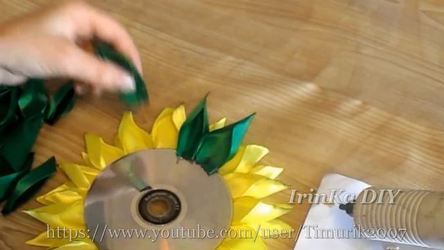 Топиарий "ПОДСОЛНУХ" DIY своими руками смотреть онлайн