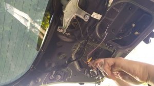 Установка камеры заднего вида