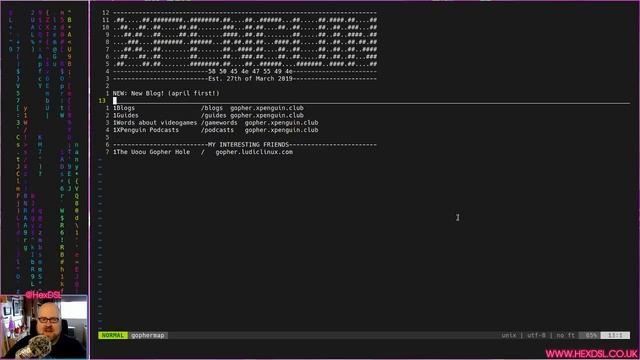 GOPHER (a 15 min ramble!) смотреть онлайн