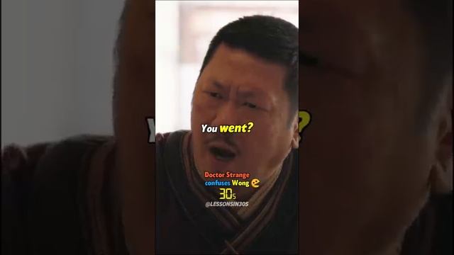 Doctor Strange Confuses Wong