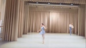 Yasmina Aziz, Klim Burdenko - "Chaconne" by Balanchine (Vaganova Academy)