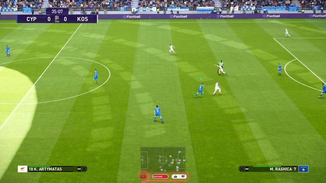 PS5 - TEAM STADIUM - PES 2021 - Cyprus vs Kosovo - GAMEPLAY смотреть онлайн