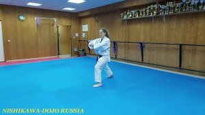 Вадо каратэ ката Кусянку (тренировка)/ Wado karate training kata Kushanku
