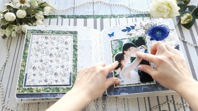 Скрапбукинг. Мои работы. Необычный обзор свадебного альбома смотреть онлайн