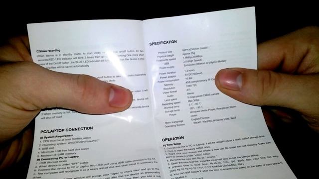 Очки с видеокамерой HD 720p с aliexpress. HD spy glasses. Распаковка смотреть онлайн